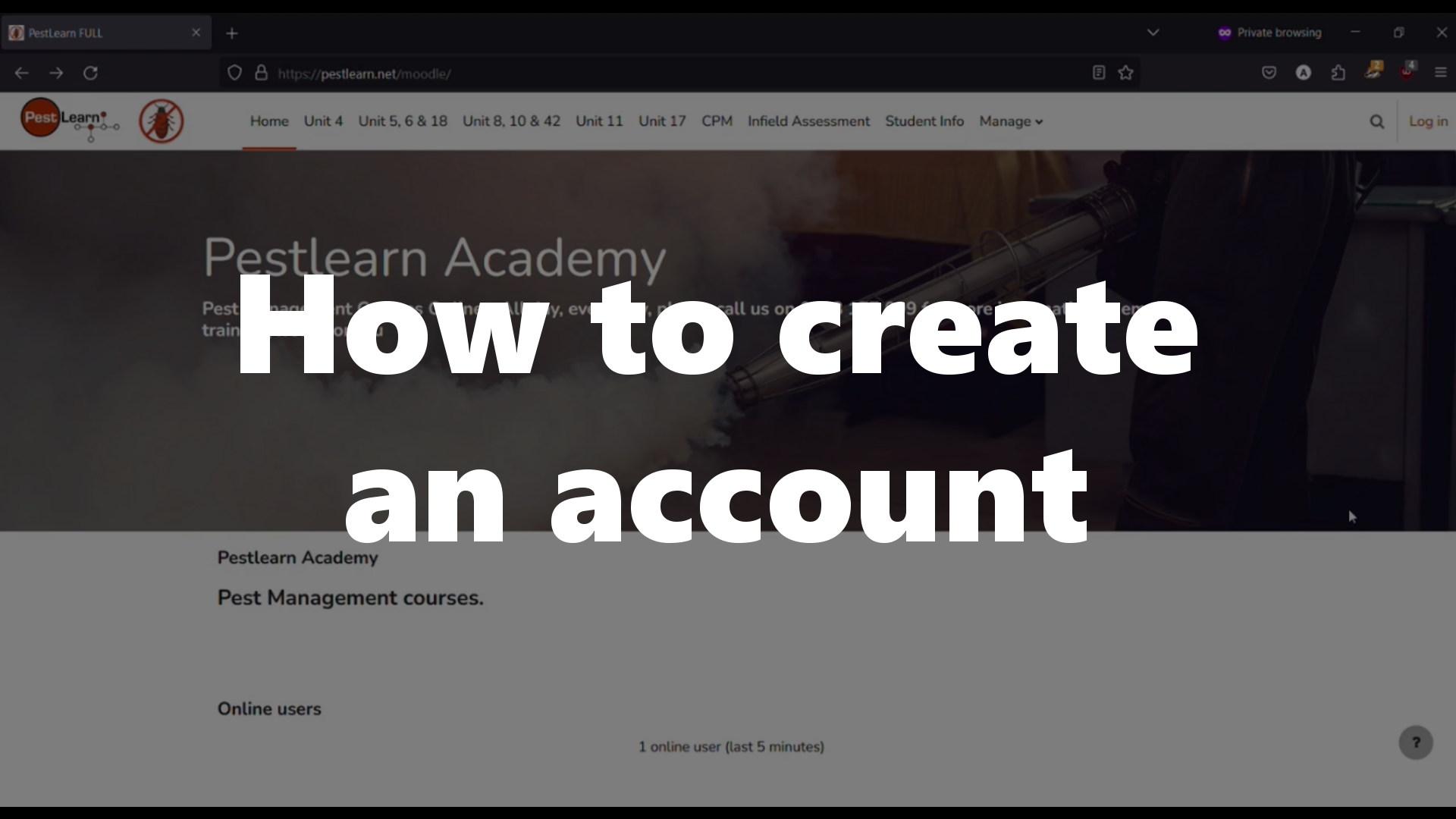 How to create an account video thumbnail